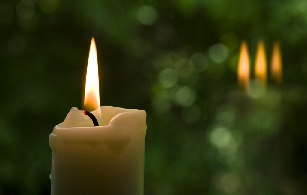 candle, meditation, trinity